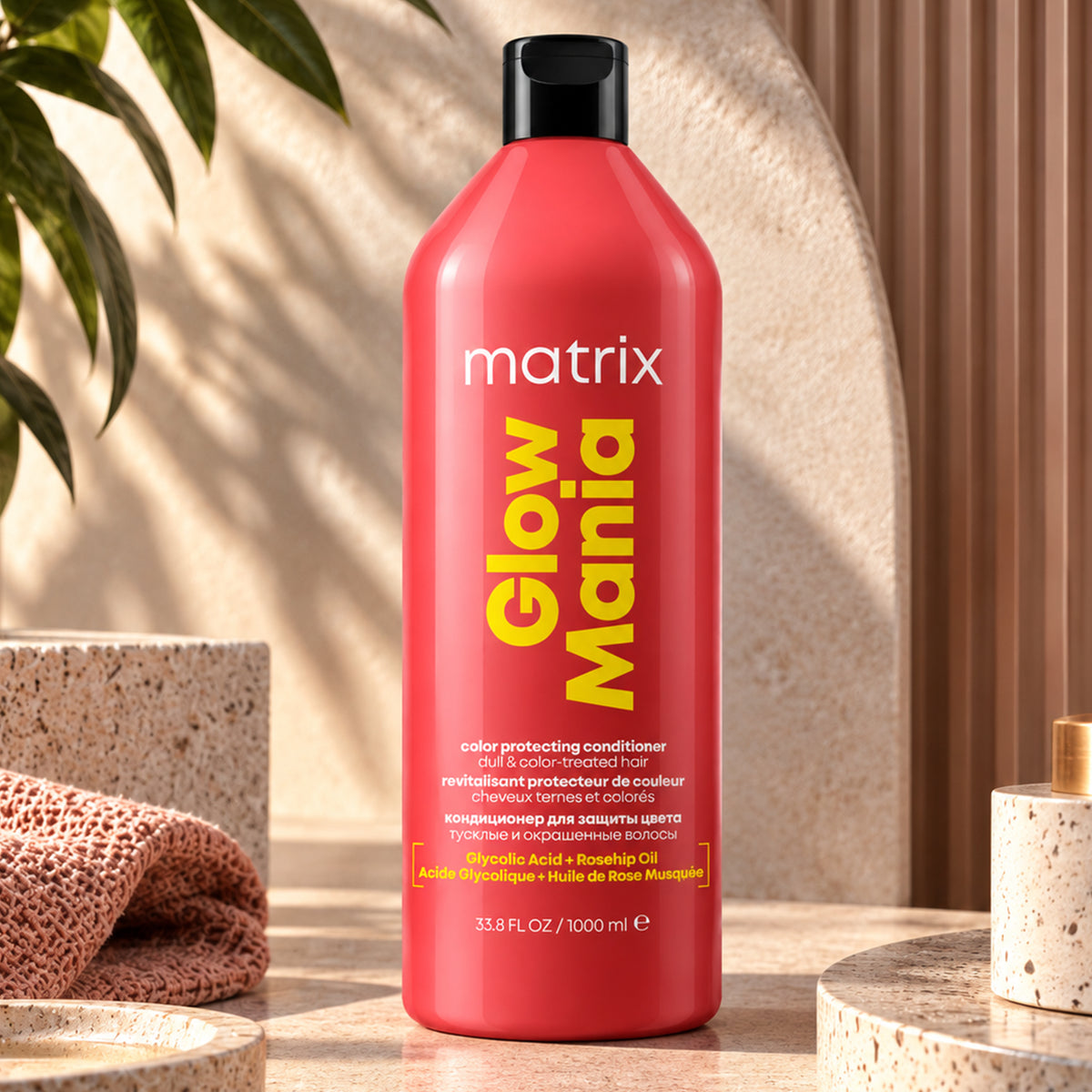 Matrix Glow Mania Conditioner Protettivo Capelli Colorati - 1000ml