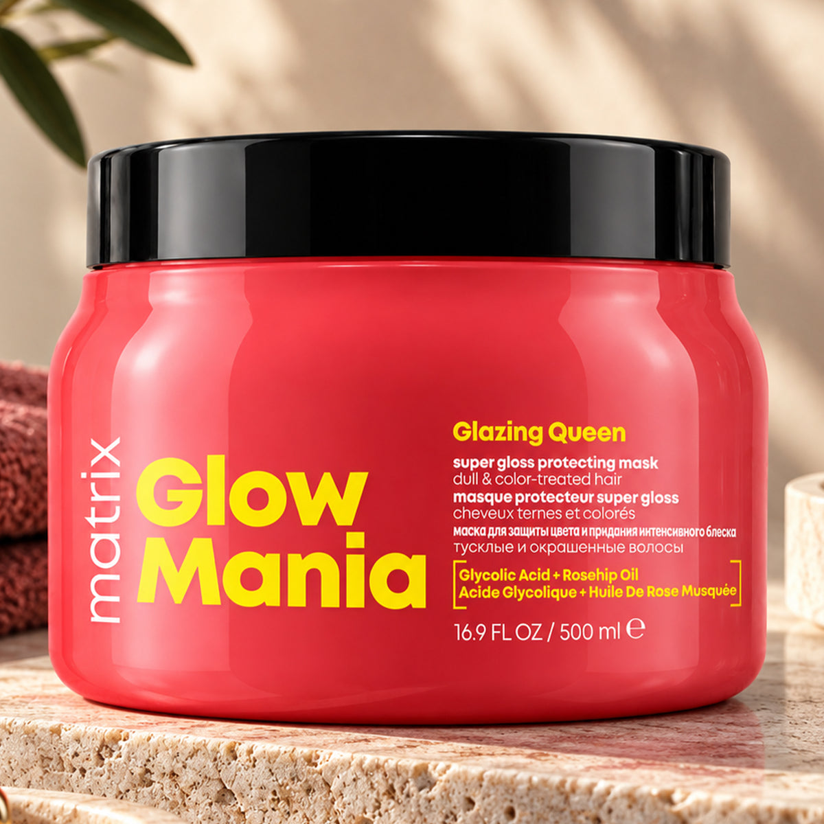 Matrix Glow Mania Maschera Protettiva Capelli Colorati - 500ml