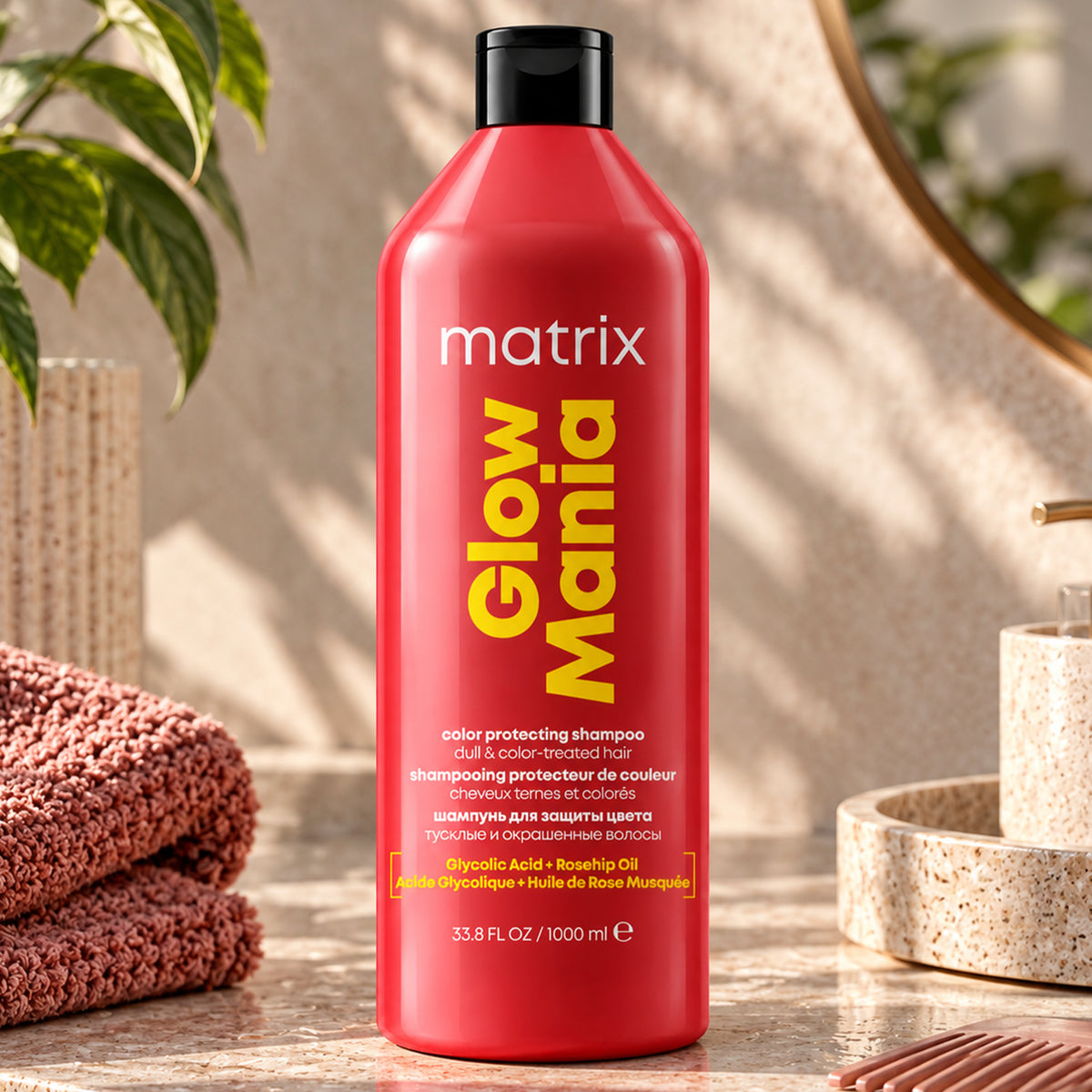 Matrix Glow Mania Shampoo Protettivo Capelli Colorati - 1000ml