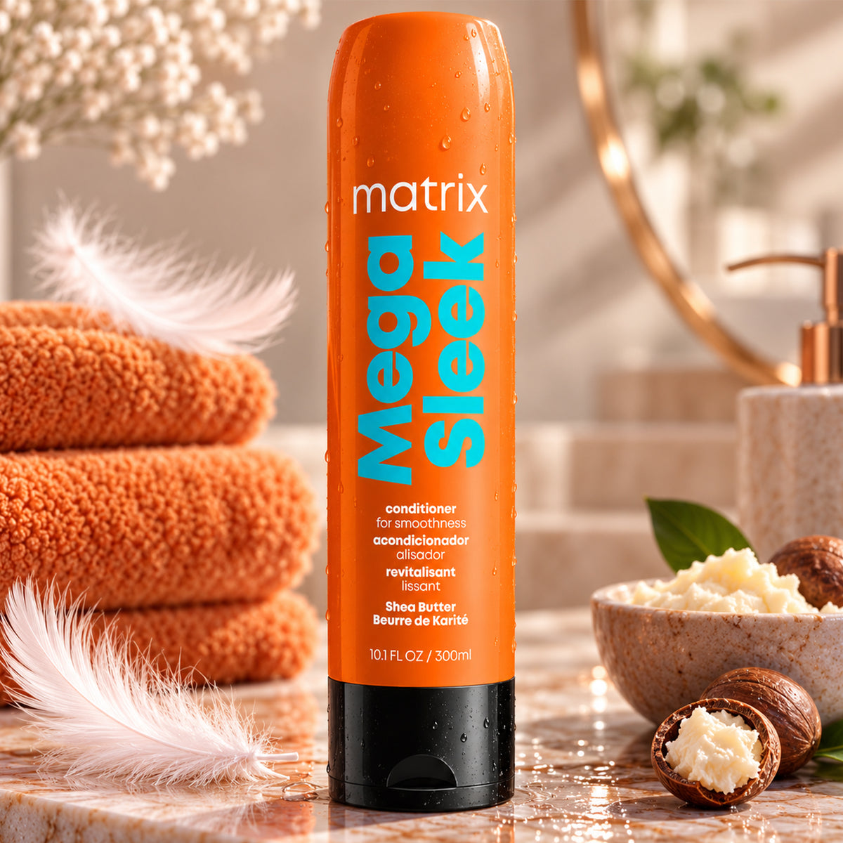 Matrix Mega Sleek Conditioner Anticrespo - 300ml