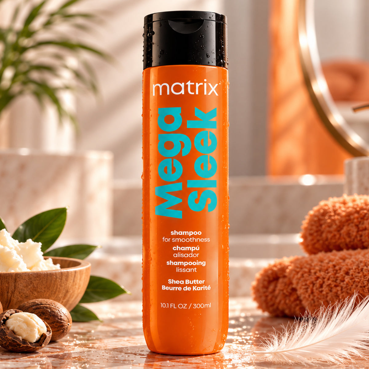 Matrix Mega Sleek Shampoo Anticrespo - 300ml