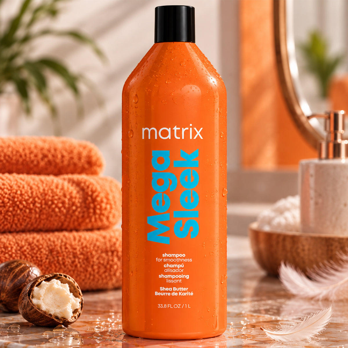 Matrix Mega Sleek Shampoo Anticrespo - 1000ml