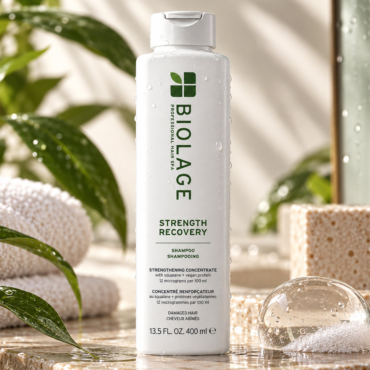 Biolage Strength Recovery Shampoo Capelli Danneggiati - 400ml