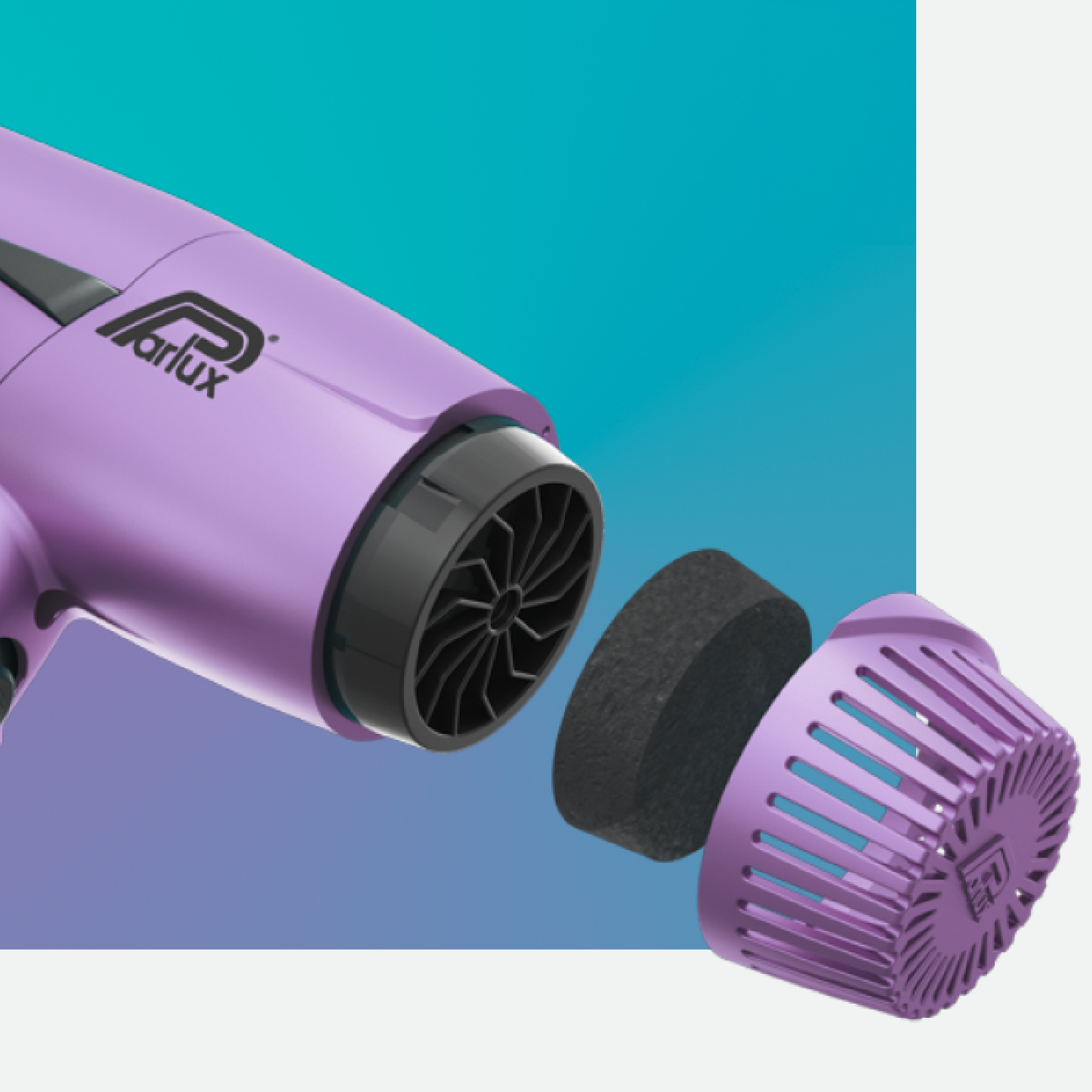 Parlux Elysium Air Ionizer Tech Phon Asciugacapelli