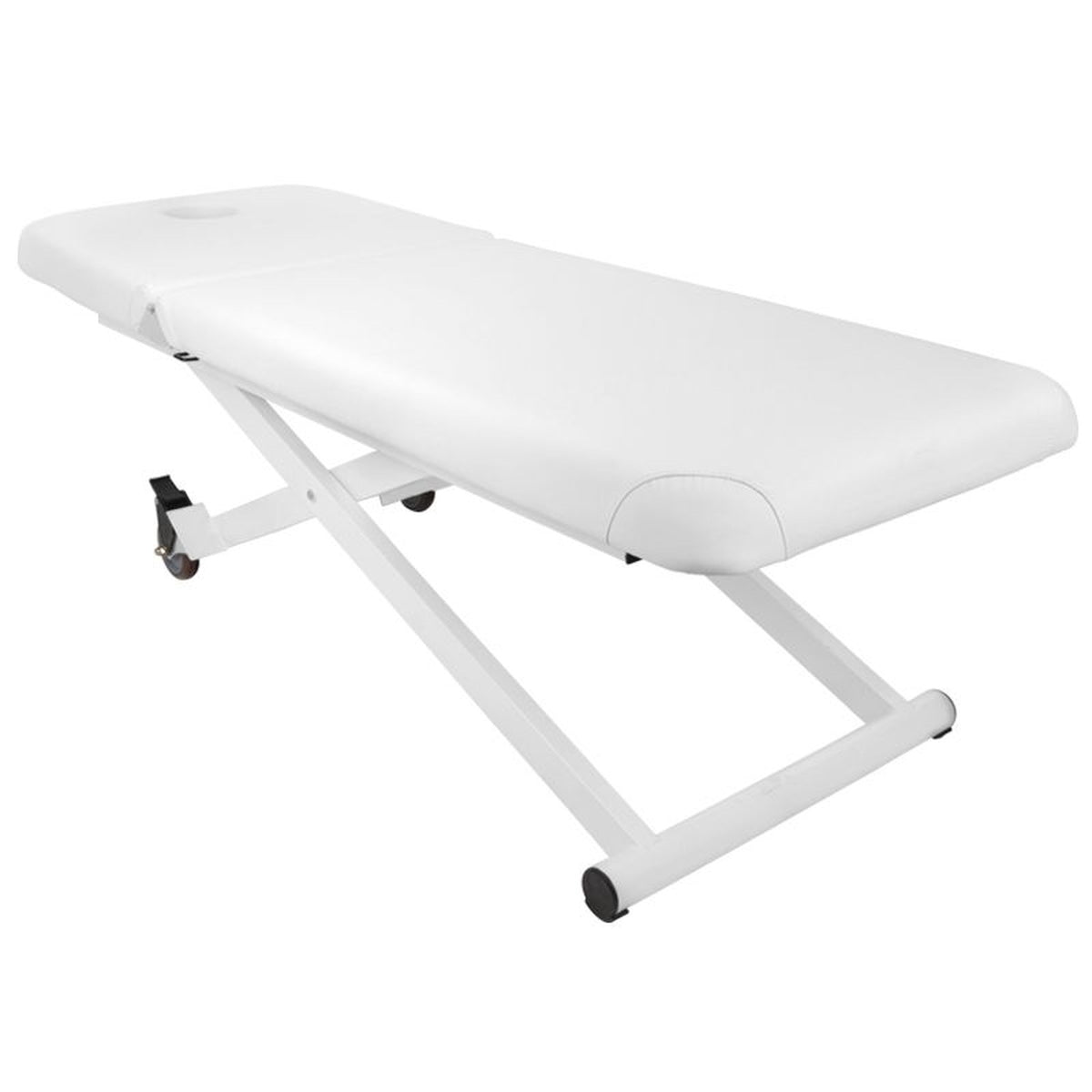 Azzurro Lettino Massaggio Elettrico 329E - Bianco