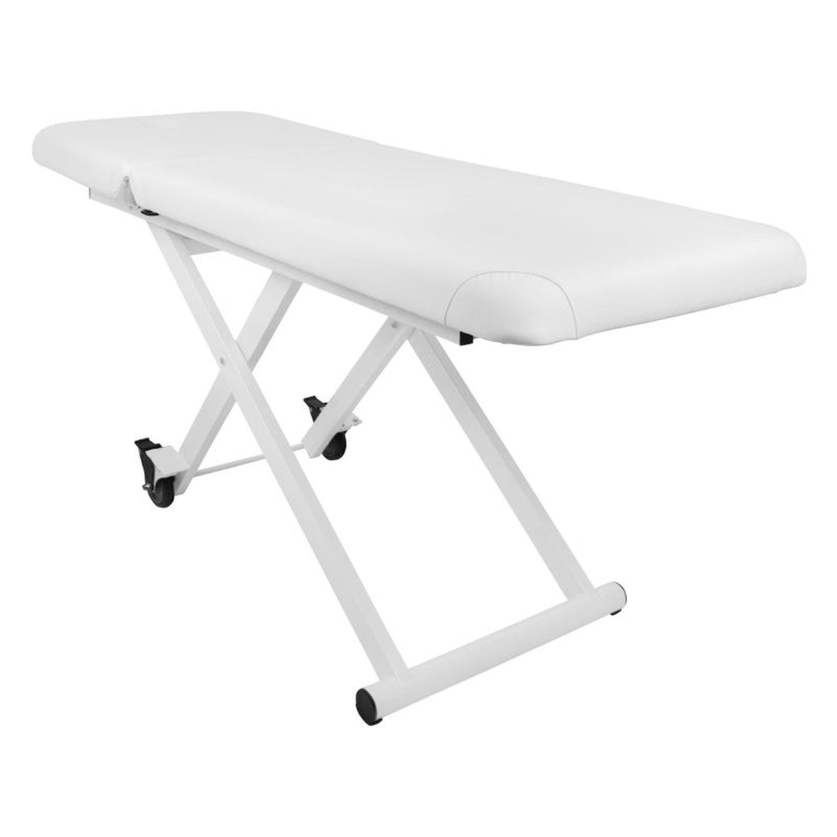 Azzurro Lettino Massaggio Elettrico 329E - Bianco