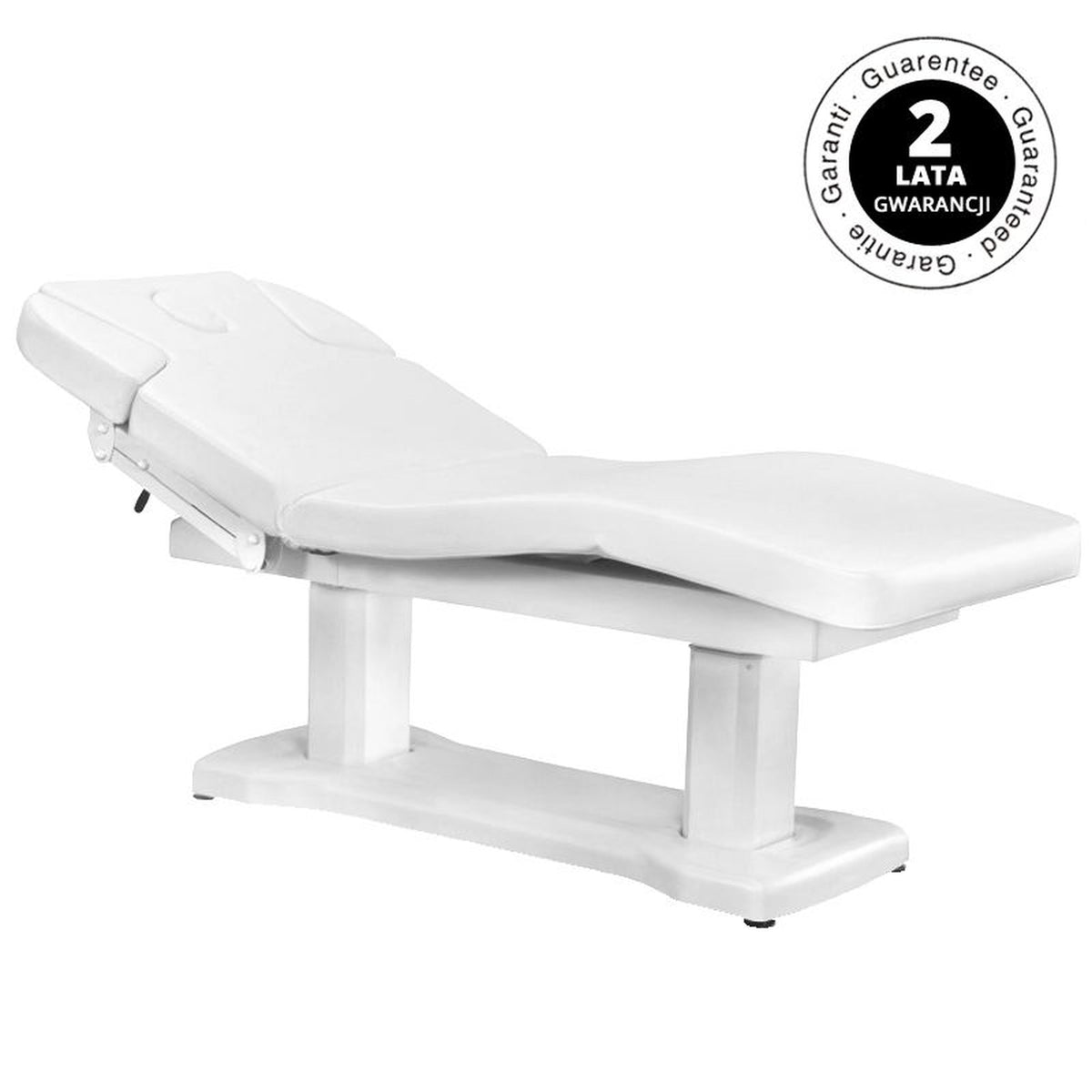 Azzurro Lettino Massaggio Elettrico 818A - Bianco