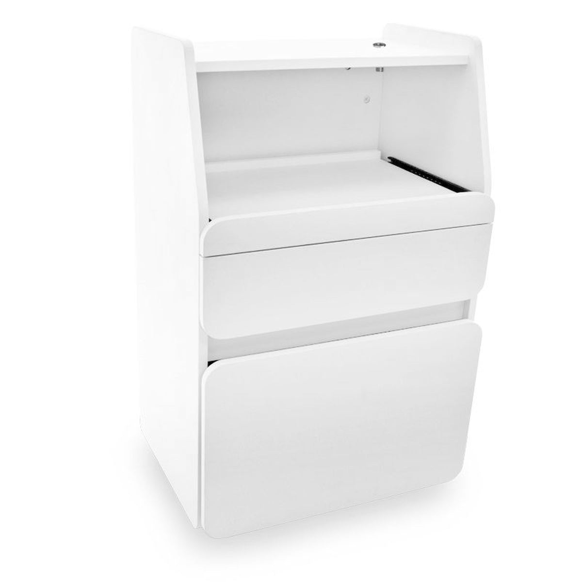 Azzurro Mobiletto per Manicure Midi 970 - Bianco