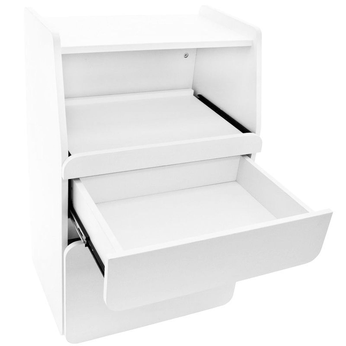Azzurro Mobiletto per Manicure Midi 970 - Bianco