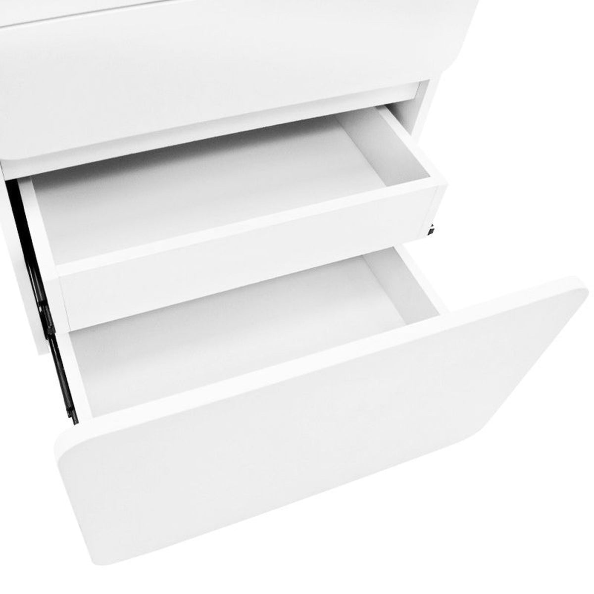 Azzurro Mobiletto per Manicure Midi 970 - Bianco