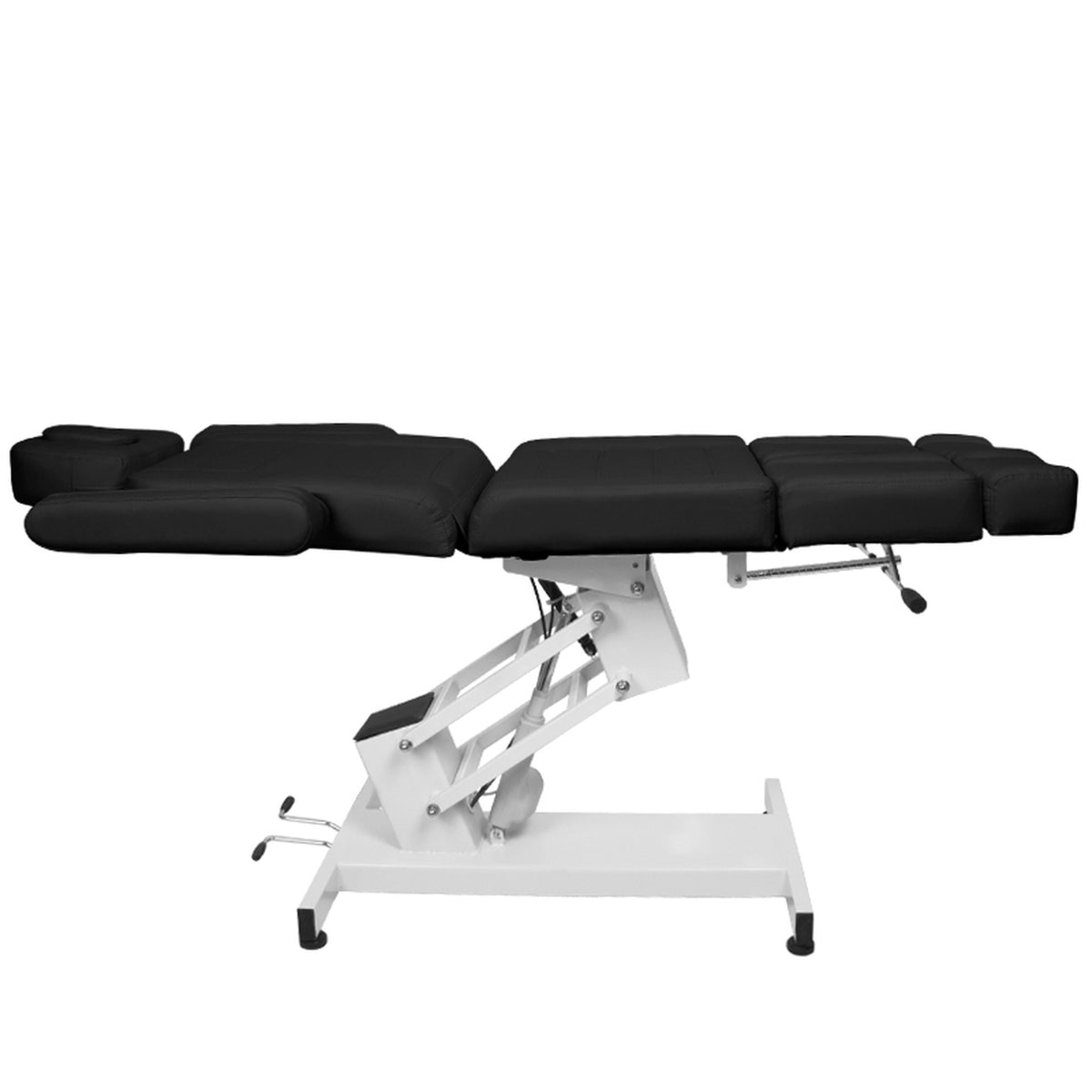 Azzurro Poltrona Lettino Elettrica 706 1 Motore - Nero