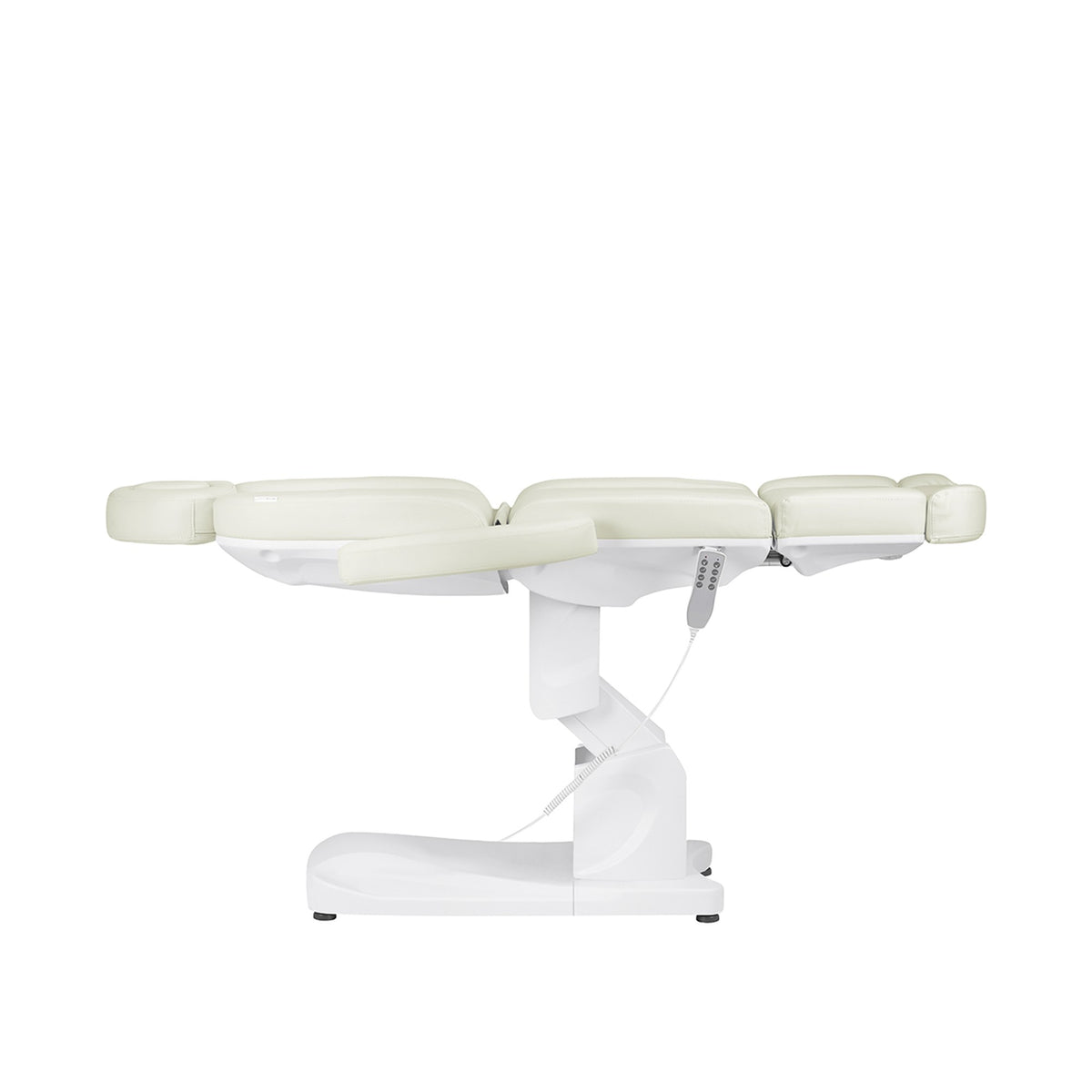 Azzurro Poltrona Lettino Elettrica 708A 4 Motori - Bianco