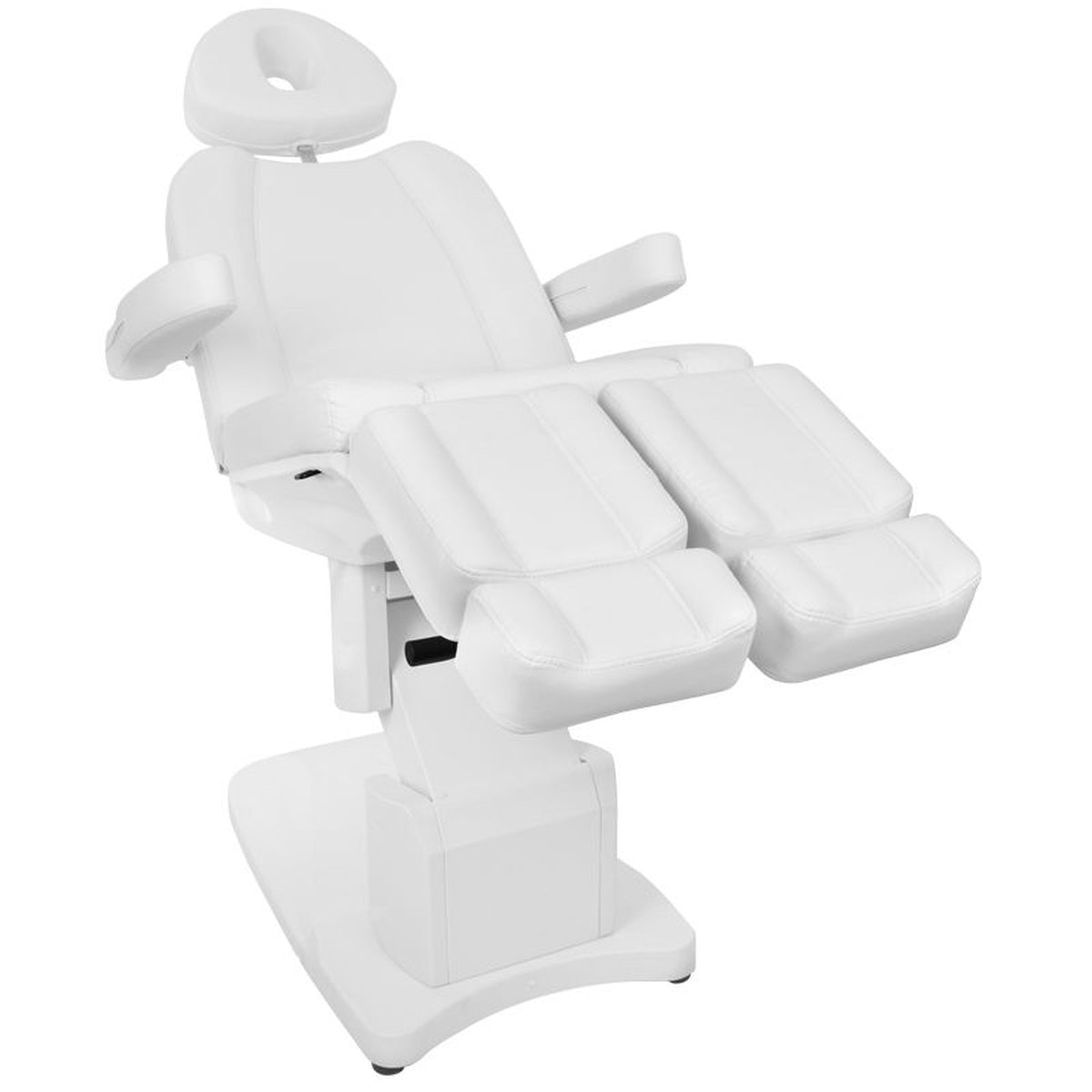 Azzurro Poltrona Lettino Elettrica 708AS 3 Motori - Bianco