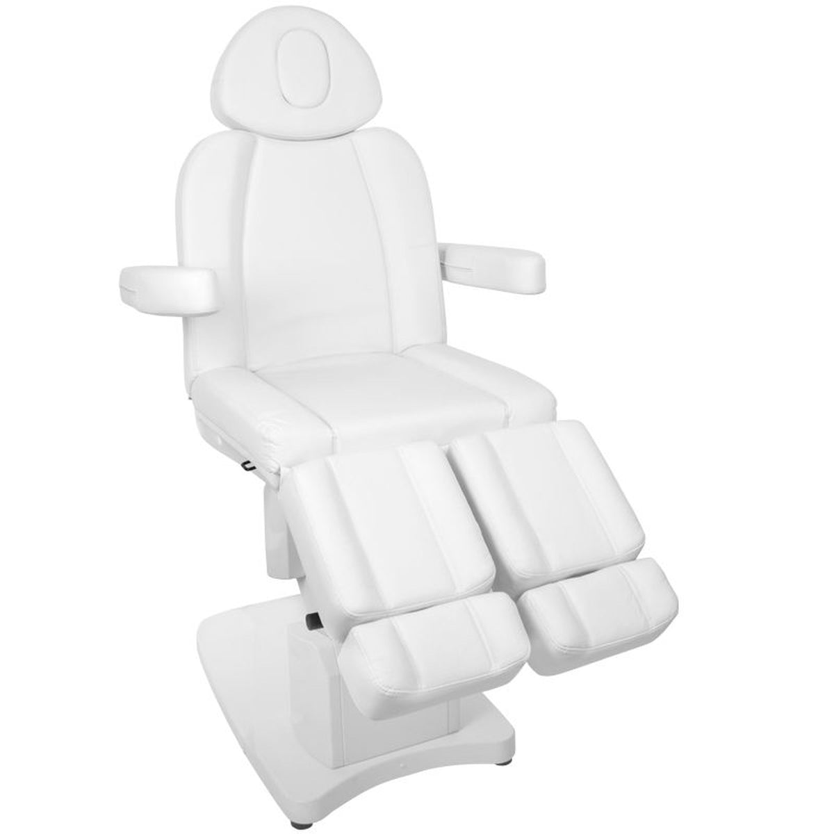 Azzurro Poltrona Lettino Elettrica 708AS 3 Motori - Bianco