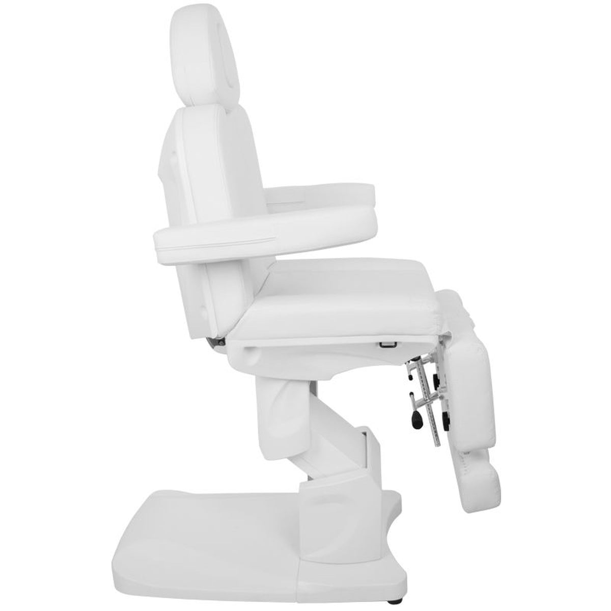 Azzurro Poltrona Lettino Elettrica 708AS 3 Motori - Bianco