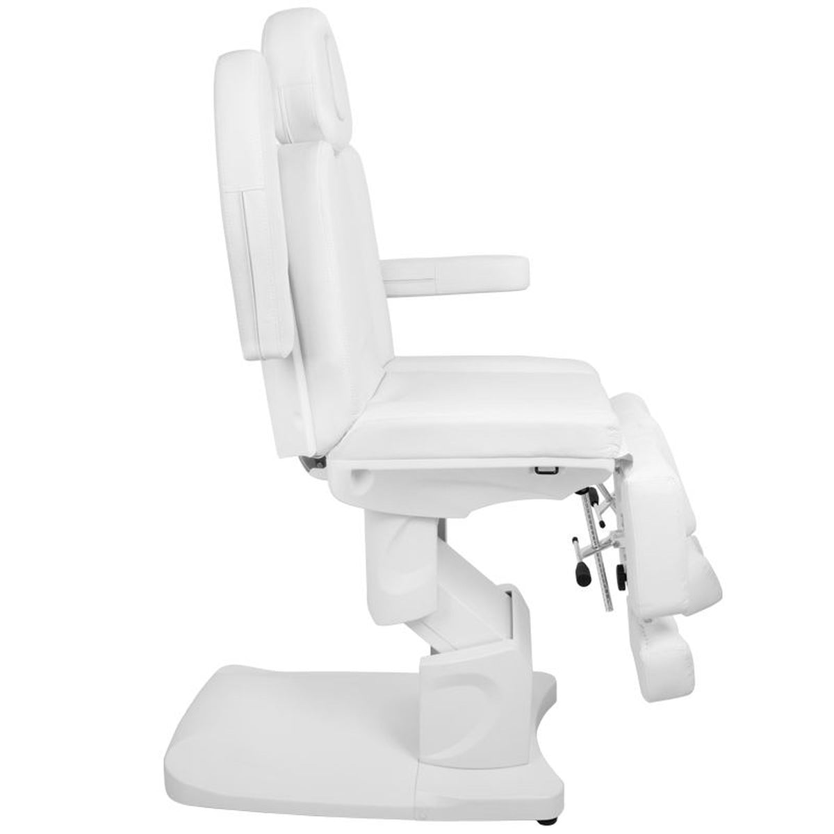 Azzurro Poltrona Lettino Elettrica 708AS 3 Motori - Bianco