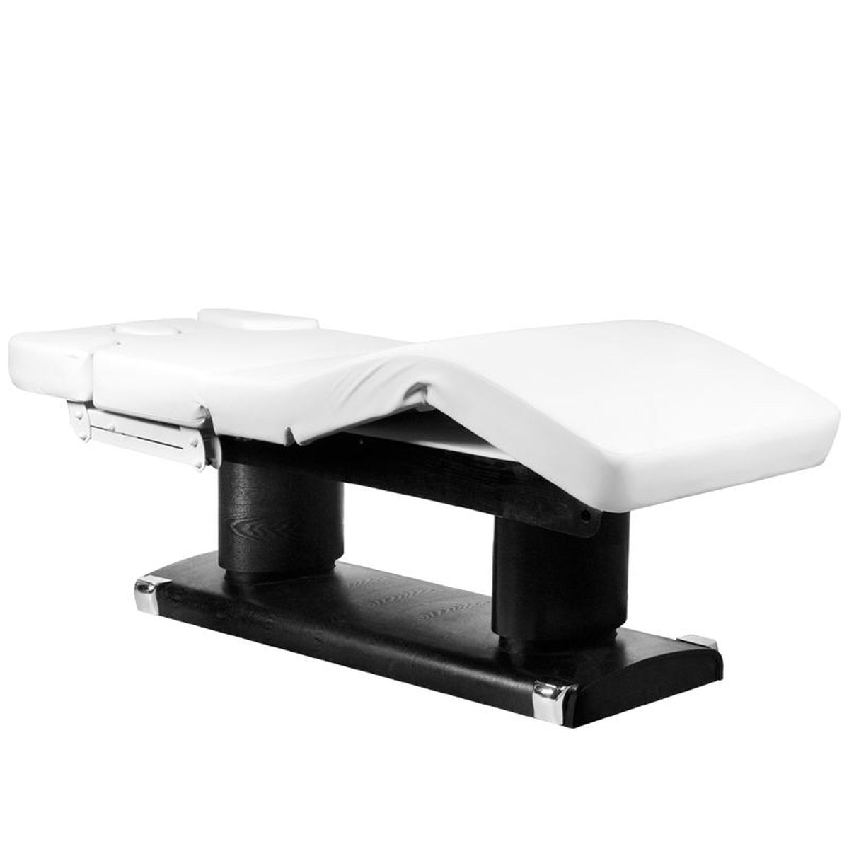 Azzurro Poltrona Lettino Elettrica 838 4 Motori - Nero Bianco