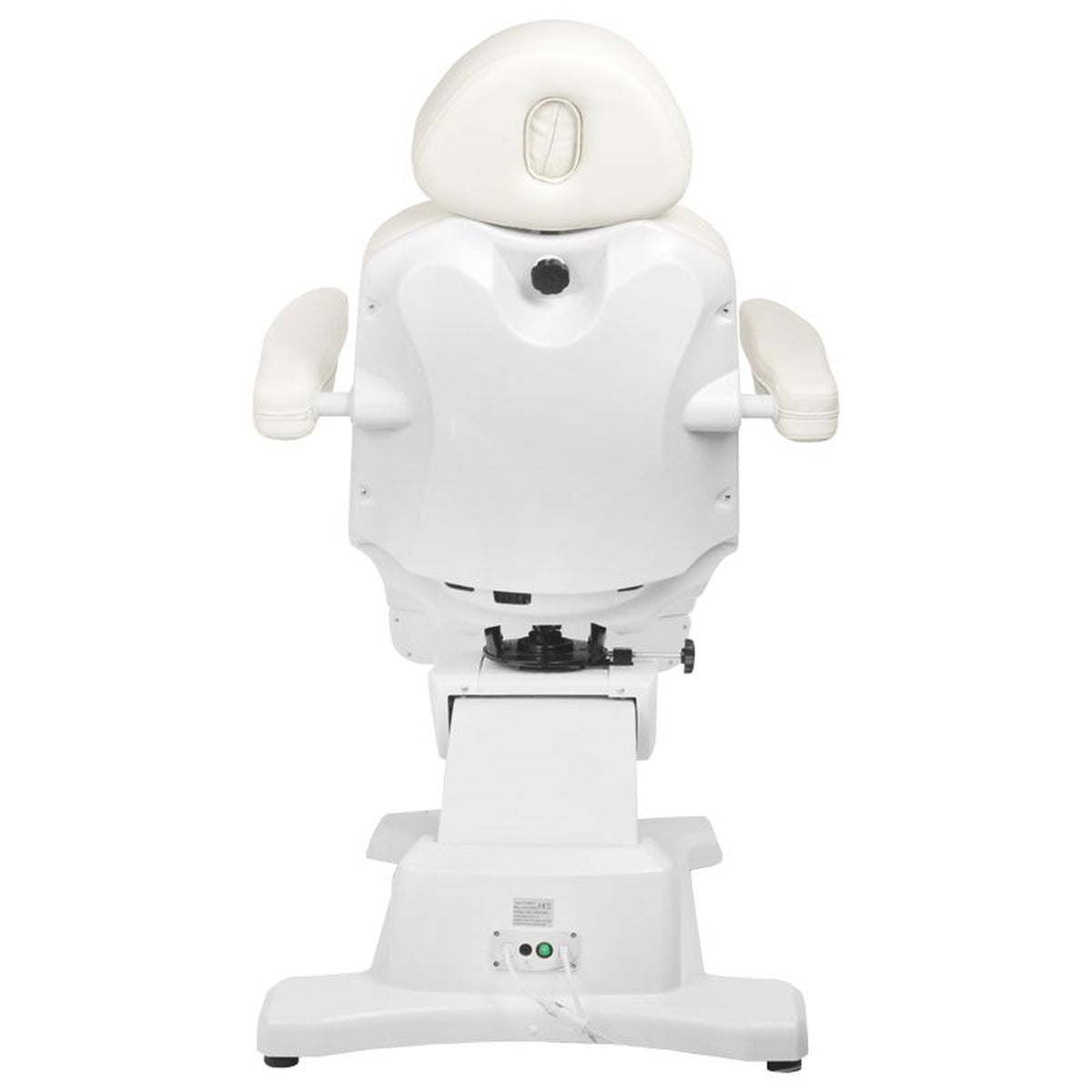 Azzurro Poltrona Lettino Elettrica 869AS Girevole - Bianco