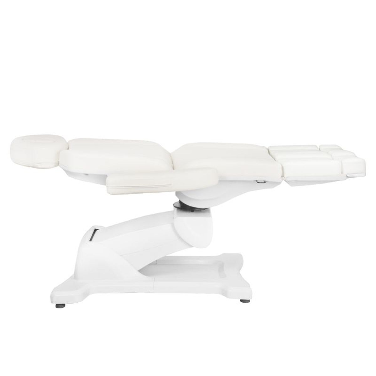 Azzurro Poltrona Lettino Elettrica 869AS Girevole - Bianco