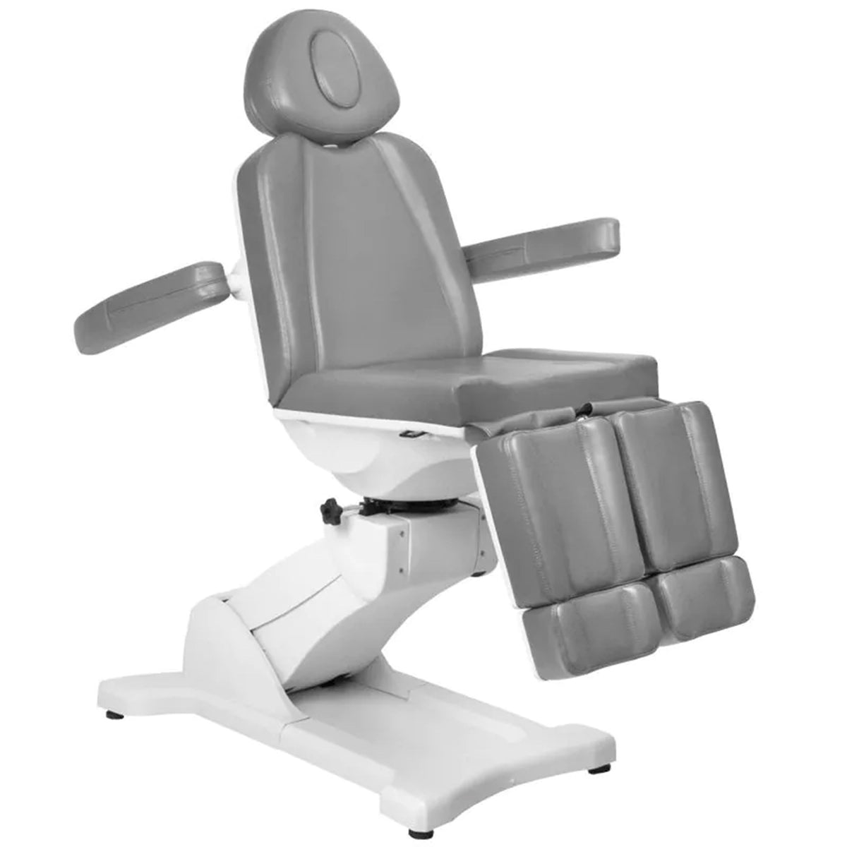 Azzurro Poltrona Lettino Elettrica 869AS Girevole - Grigio