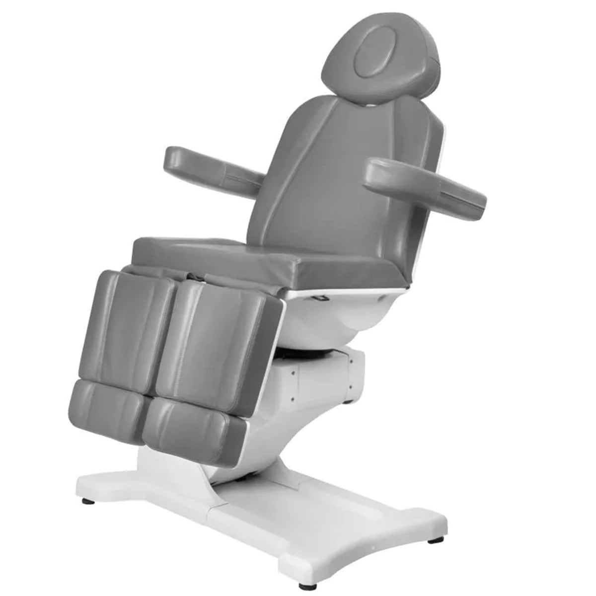 Azzurro Poltrona Lettino Elettrica 869AS Girevole - Grigio