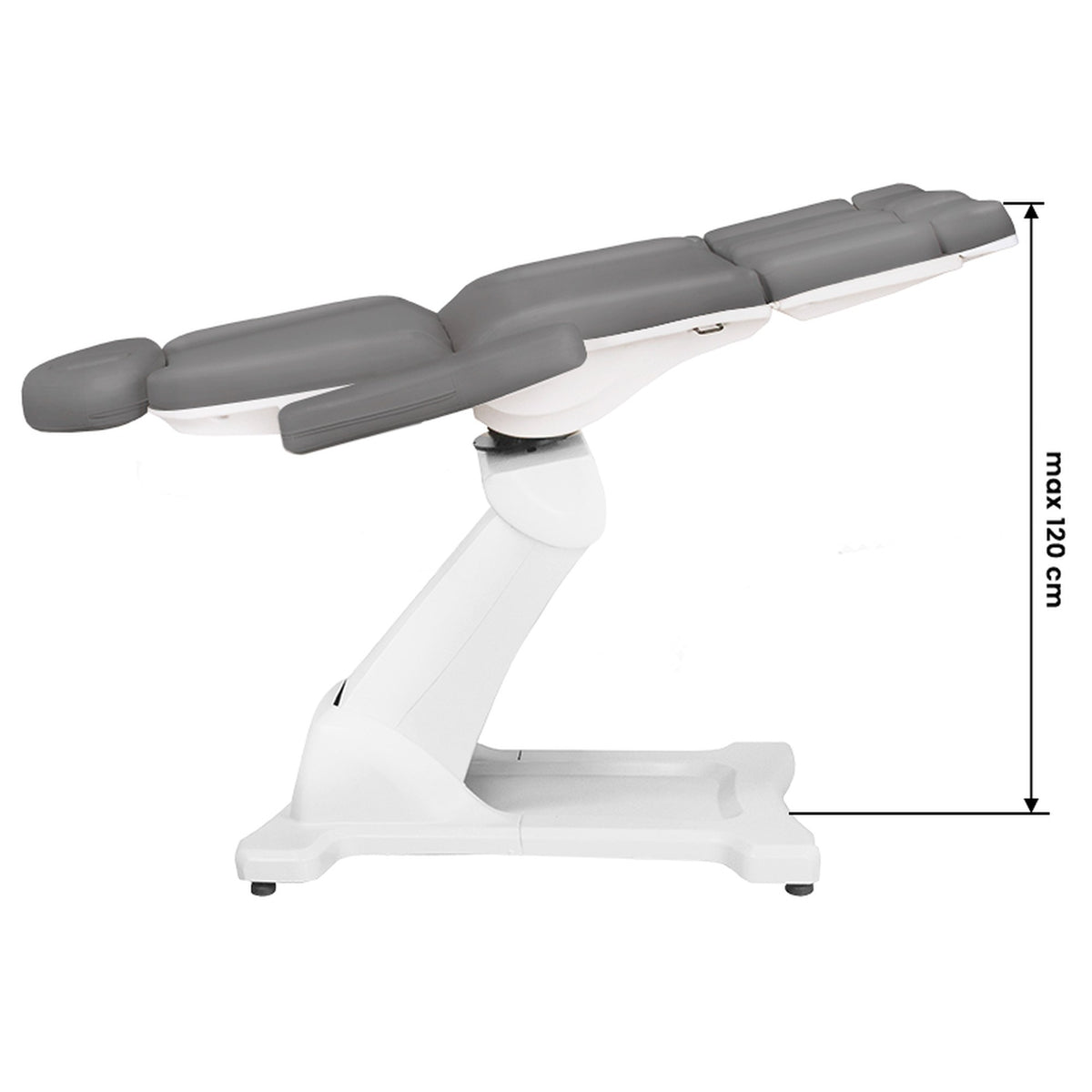 Azzurro Poltrona Lettino Elettrica 869AS Girevole - Grigio
