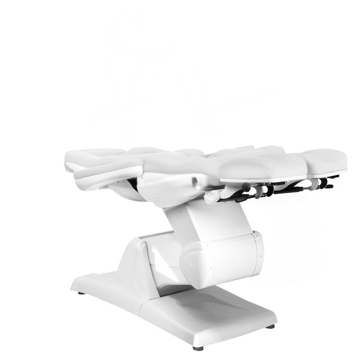 Azzurro Poltrona Lettino Elettrica 870S 3 Motori - Bianco