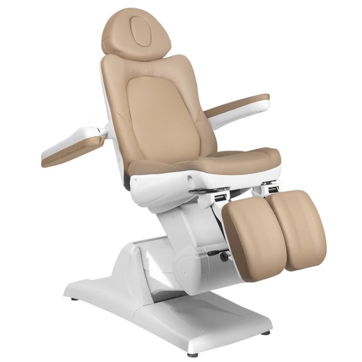 Azzurro Poltrona Lettino Elettrica 870S 3 Motori - Cappuccino