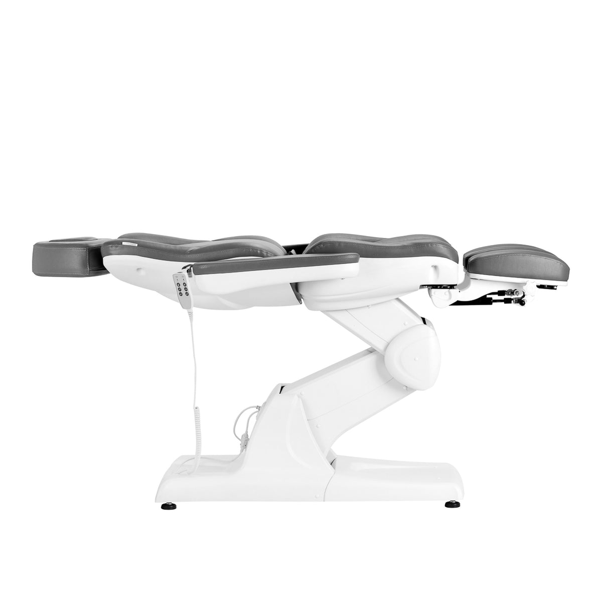 Azzurro Poltrona Lettino Elettrica 870S 3 Motori - Grigio