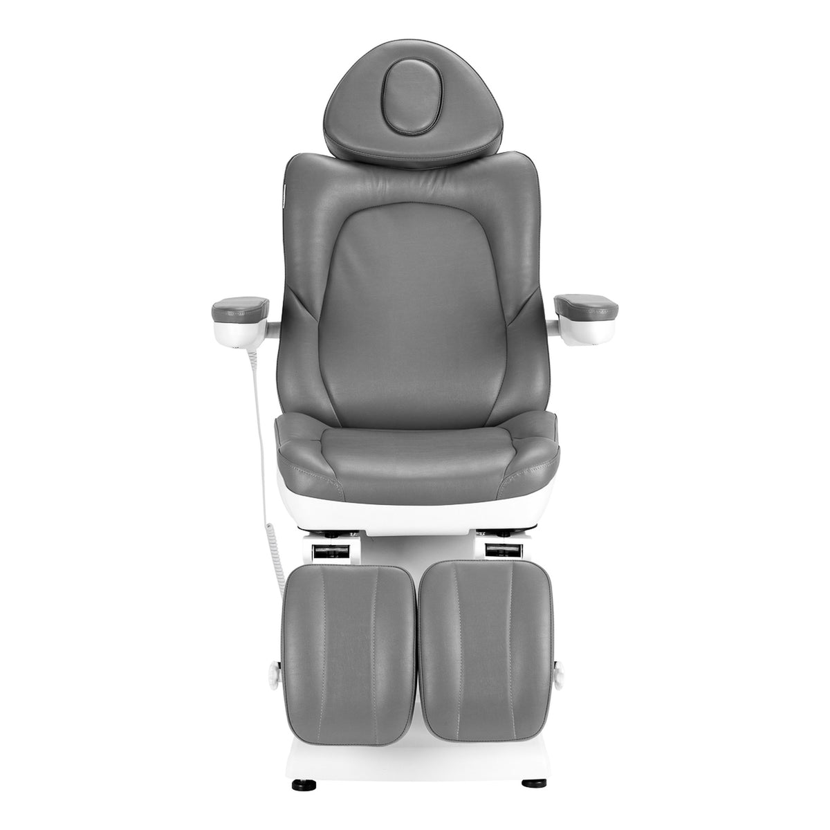 Azzurro Poltrona Lettino Elettrica 870S 3 Motori - Grigio