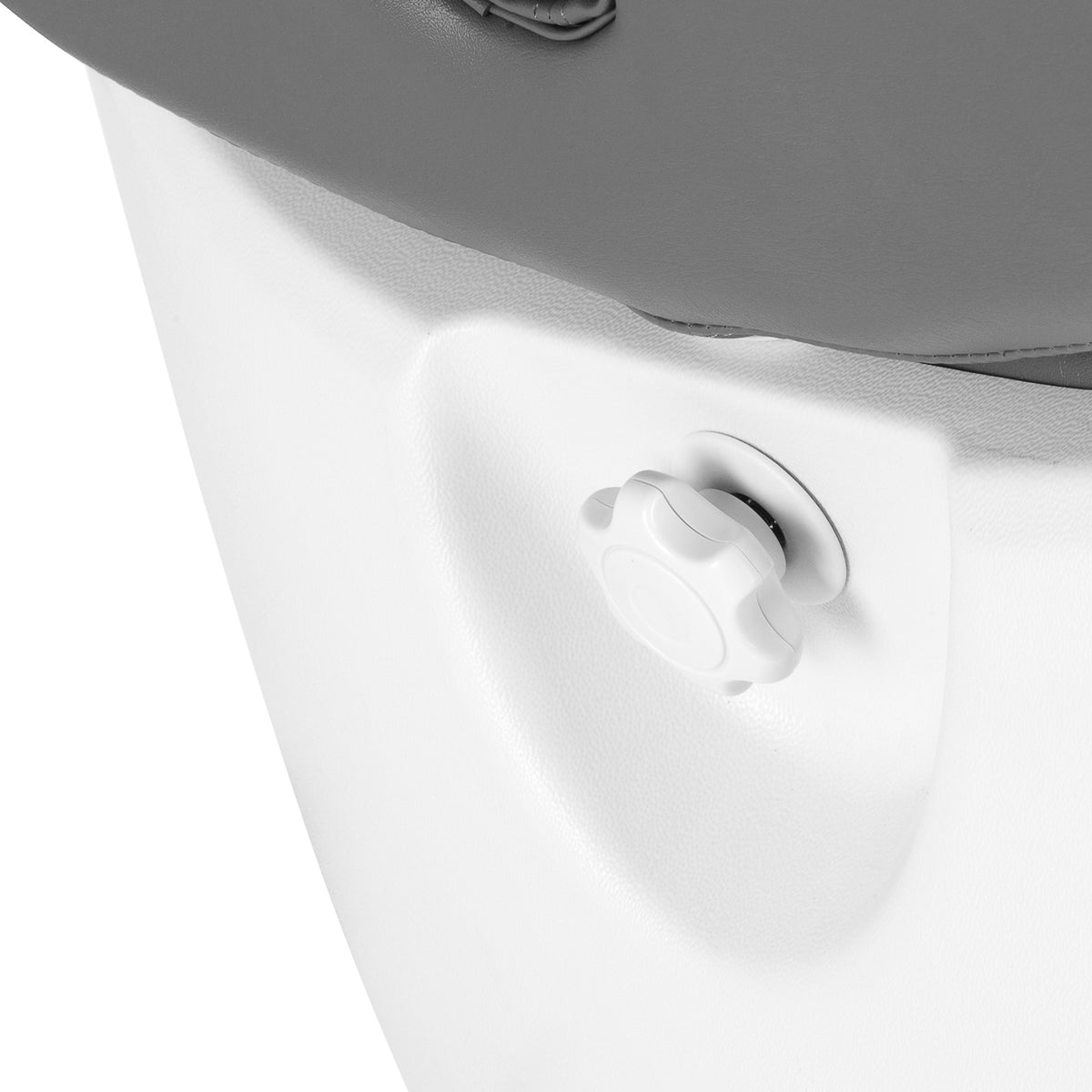 Azzurro Poltrona Lettino Elettrica 870S 3 Motori - Grigio