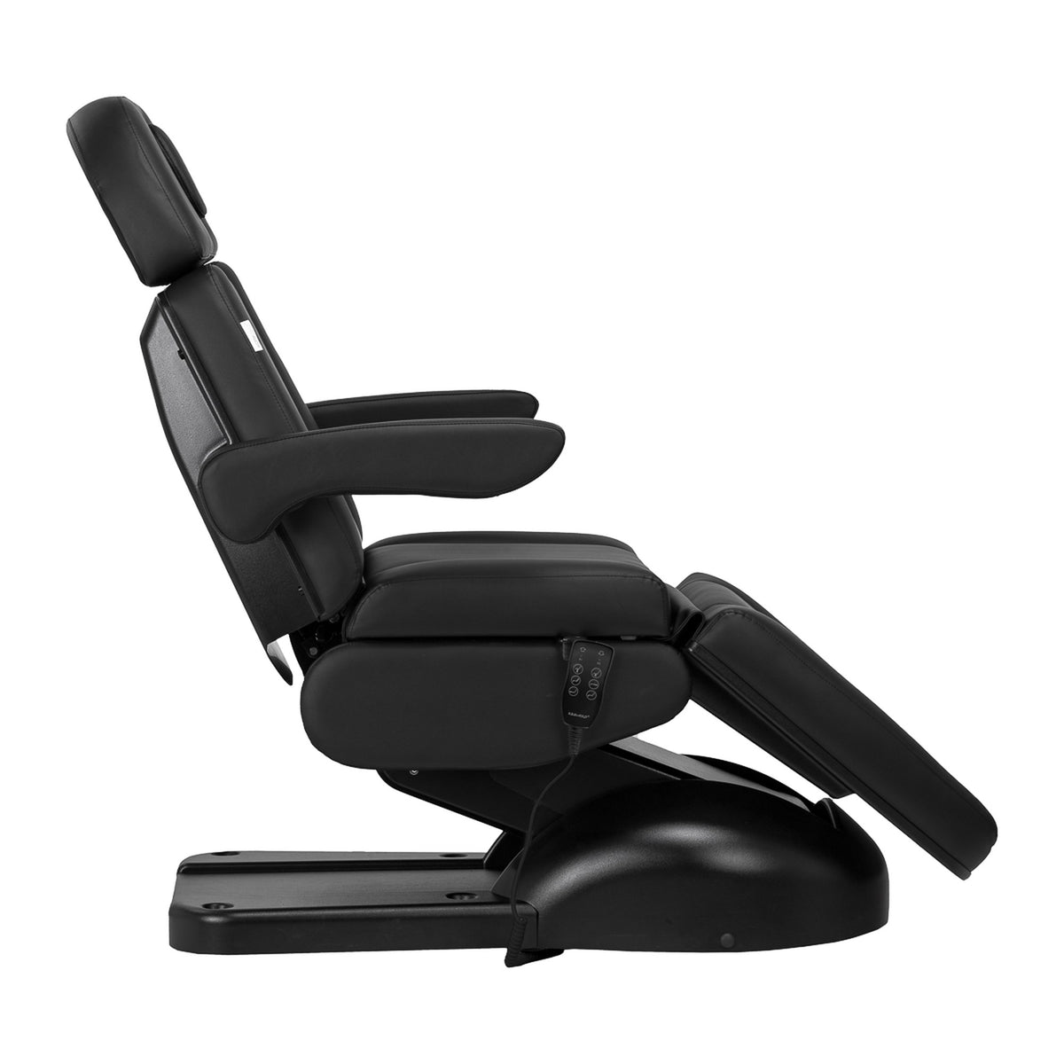 Azzurro Poltrona Lettino Elettrica Lux 3 Motori - Nero