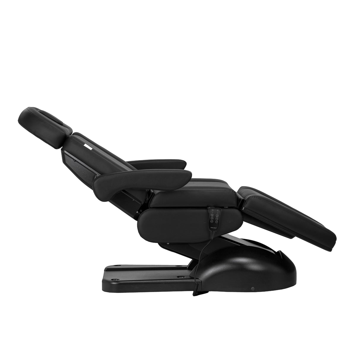 Azzurro Poltrona Lettino Elettrica Lux 3 Motori - Nero