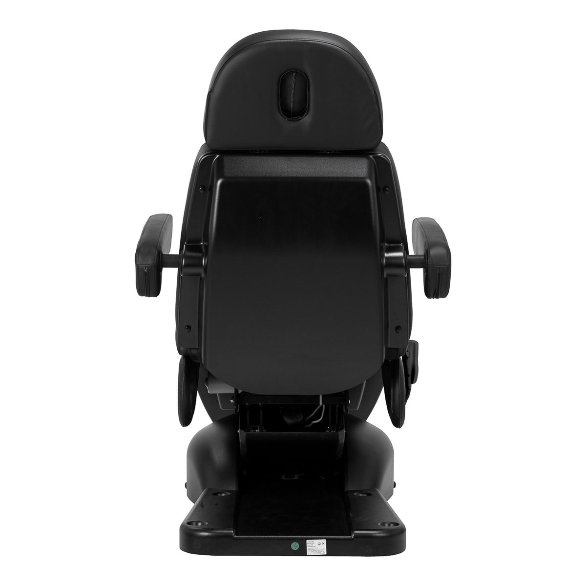 Azzurro Poltrona Lettino Elettrica Lux 3 Motori - Nero