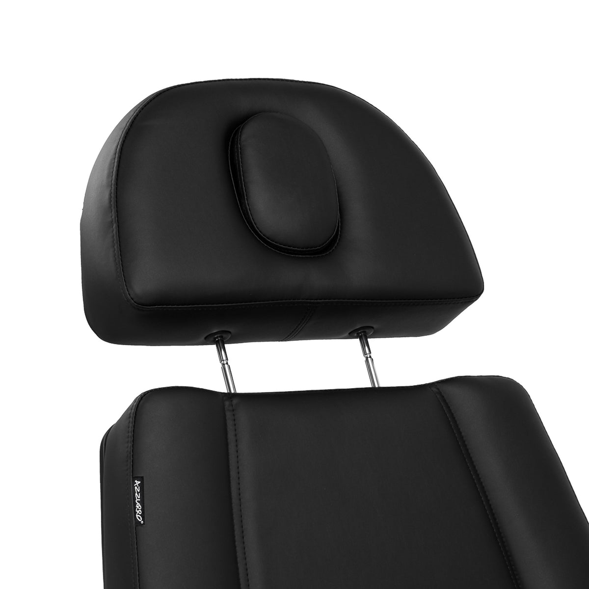 Azzurro Poltrona Lettino Elettrica Lux 3 Motori - Nero