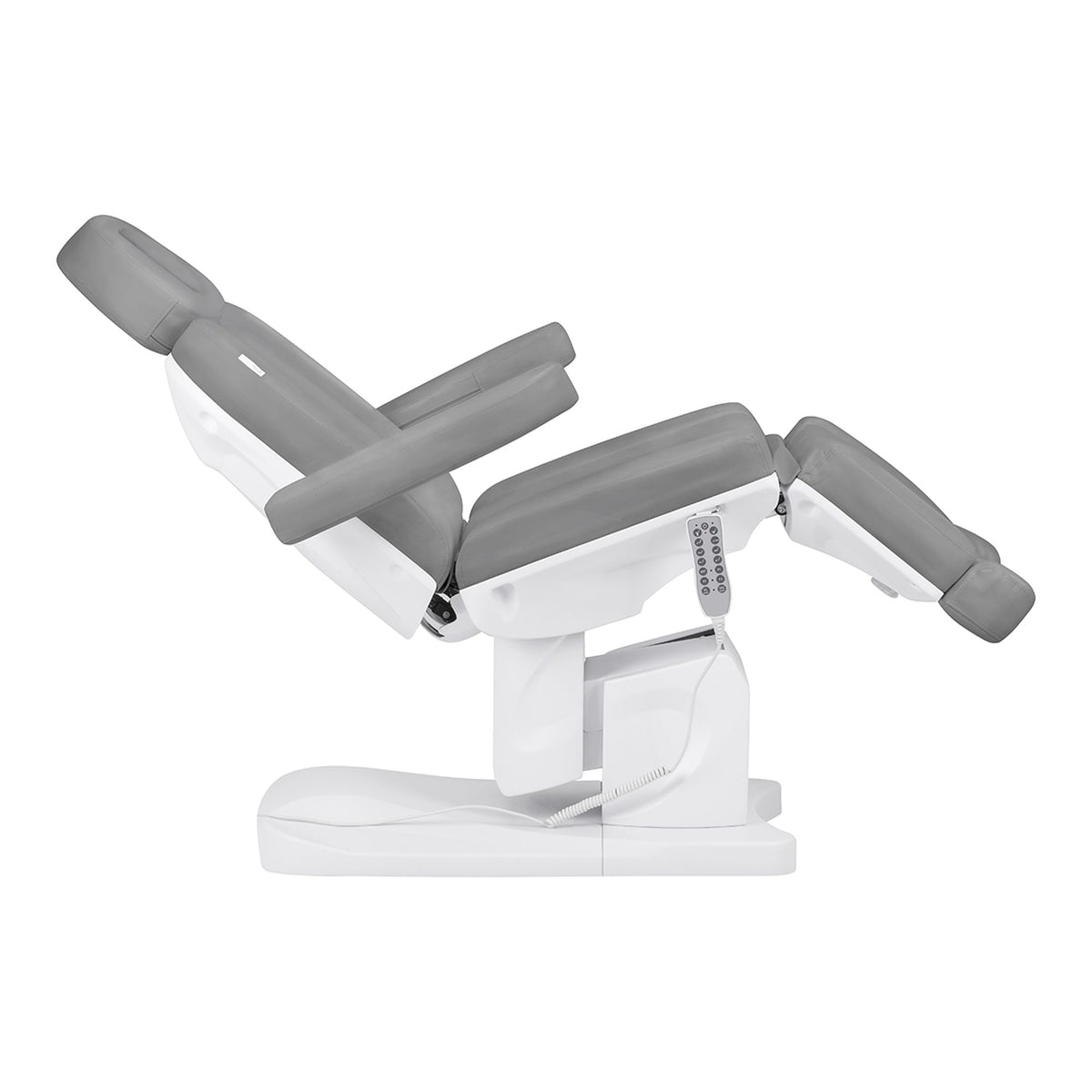 Azzurro Poltrona Lettino Elettrica Riscaldata 708A 4 Motori - Grigio