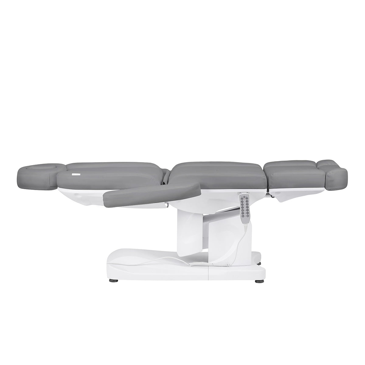 Azzurro Poltrona Lettino Elettrica Riscaldata 708A 4 Motori - Grigio