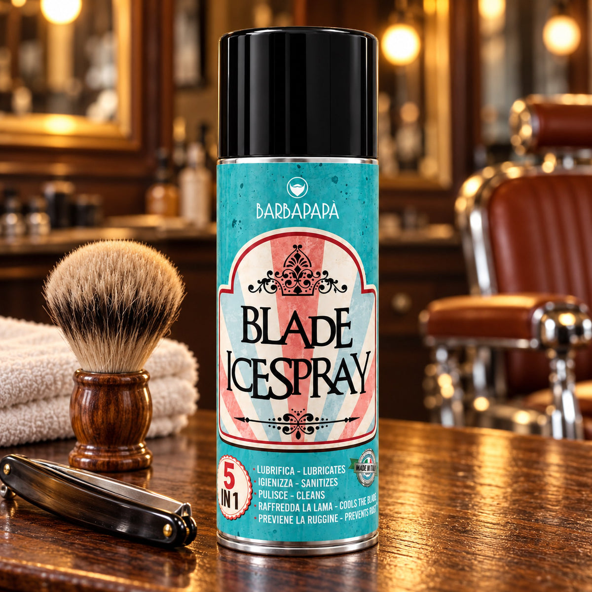 Barbapapà Blade Icespray Lubrificante per Tosatrici - 400ml
