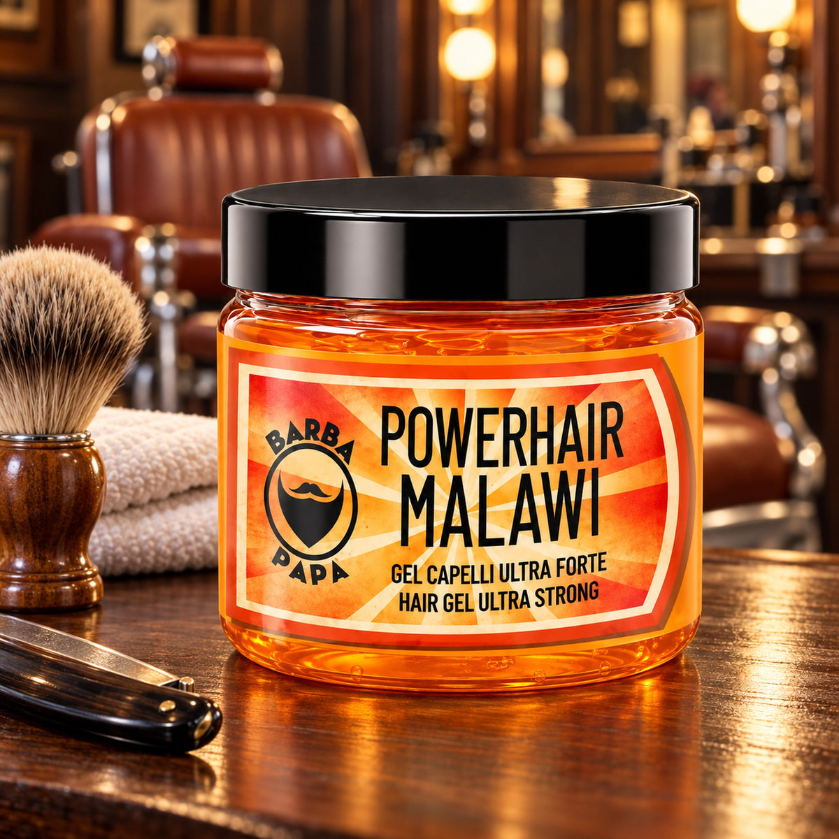 Barbapapà PowerHair Gel Ultra Strong Malawi - 500ml