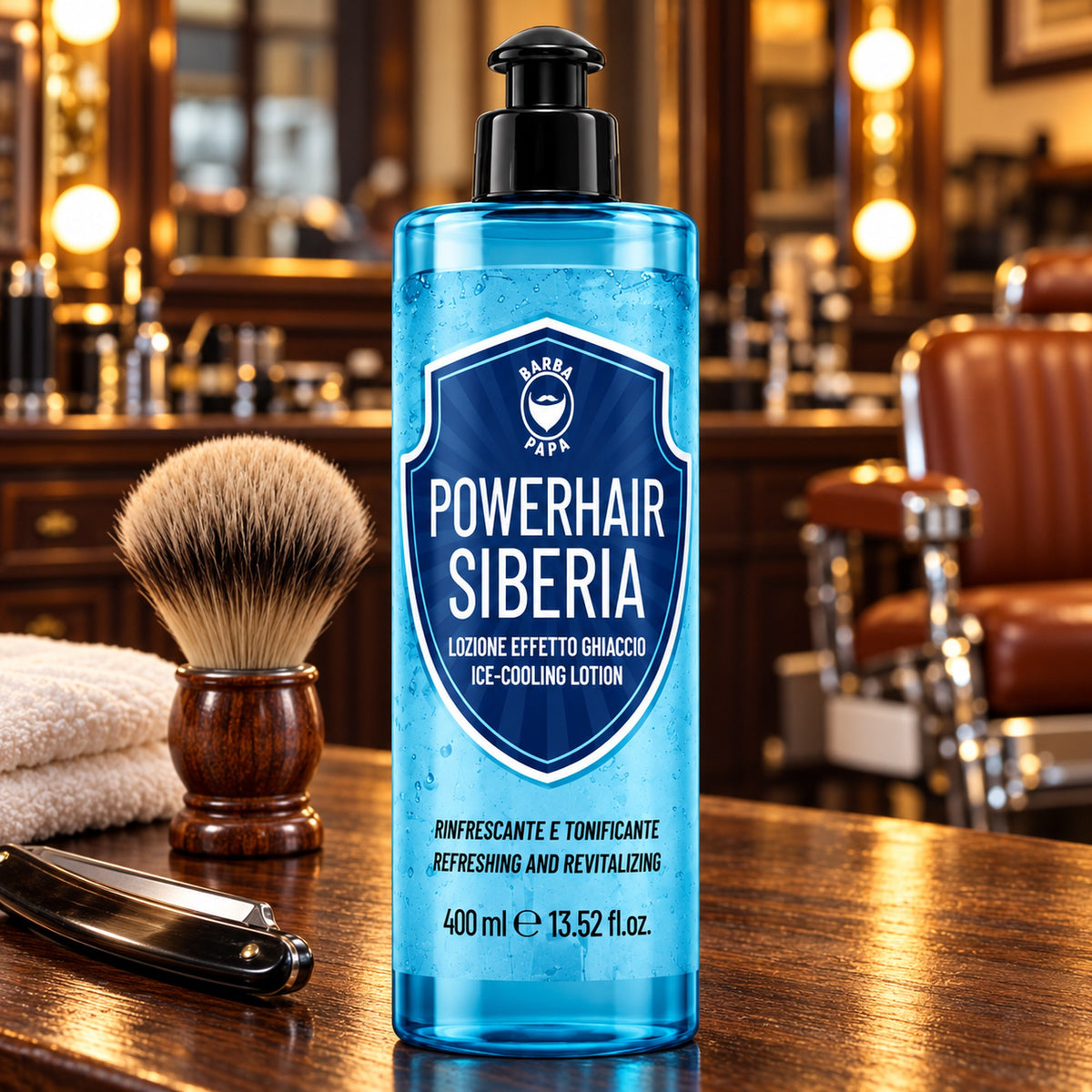 Barbapapà PowerHair Siberia Lozione Rinfrescante per Capelli - 400ml
