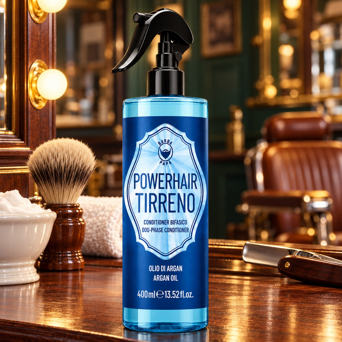 Barbapapà PowerHair Tirreno Conditioner Bifasico per Capelli - 400ml