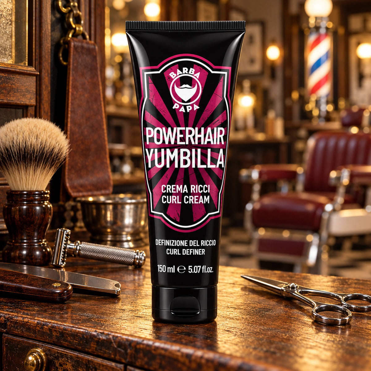 Barbapapà PowerHair Yumbilla Crema per Capelli Ricci - 150ml