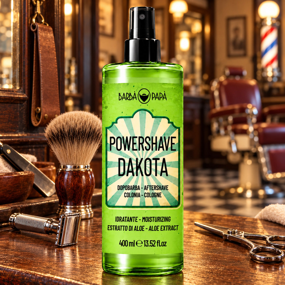 Barbapapà PowerShave Dopobarba Colonia 400ml - Dakota
