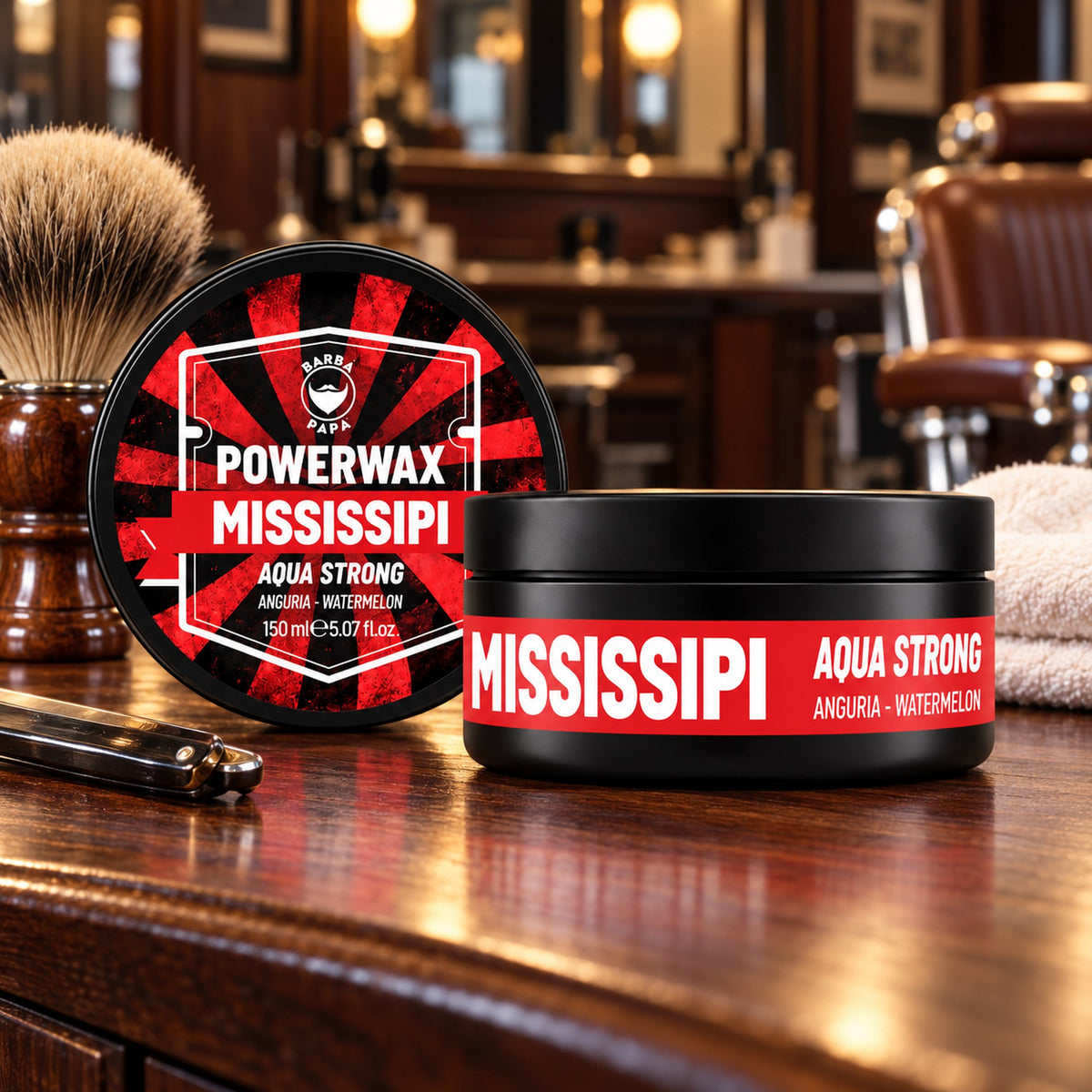 Barbapapà PowerWax Cera Strong Mississipi - 150ml