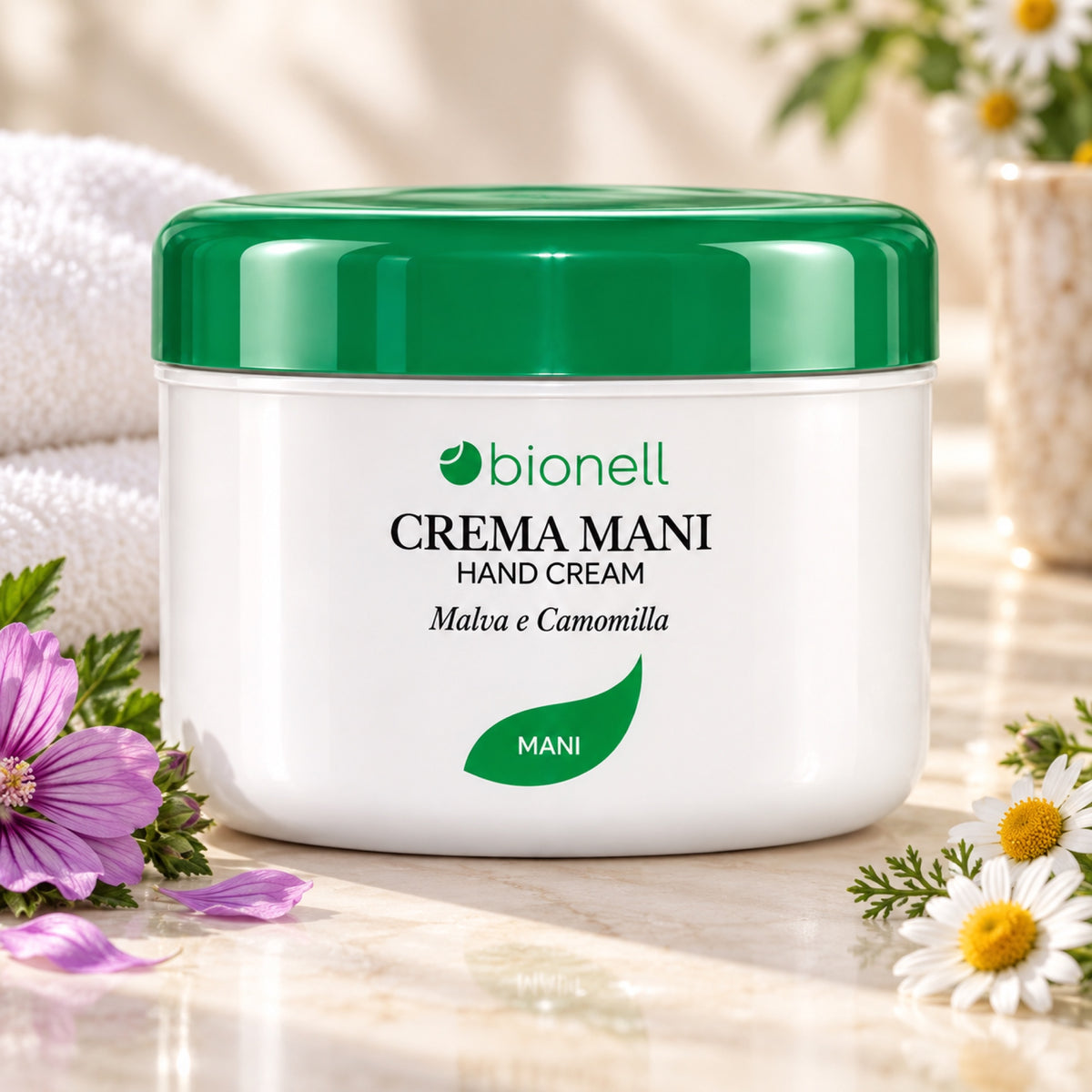 Bionell Crema Mani con Malva e Camomilla - 500ml