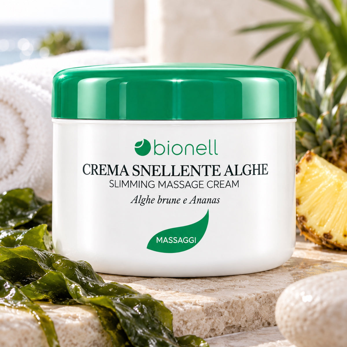 Bionell Crema Massaggio Snellente Alghe - 500ml