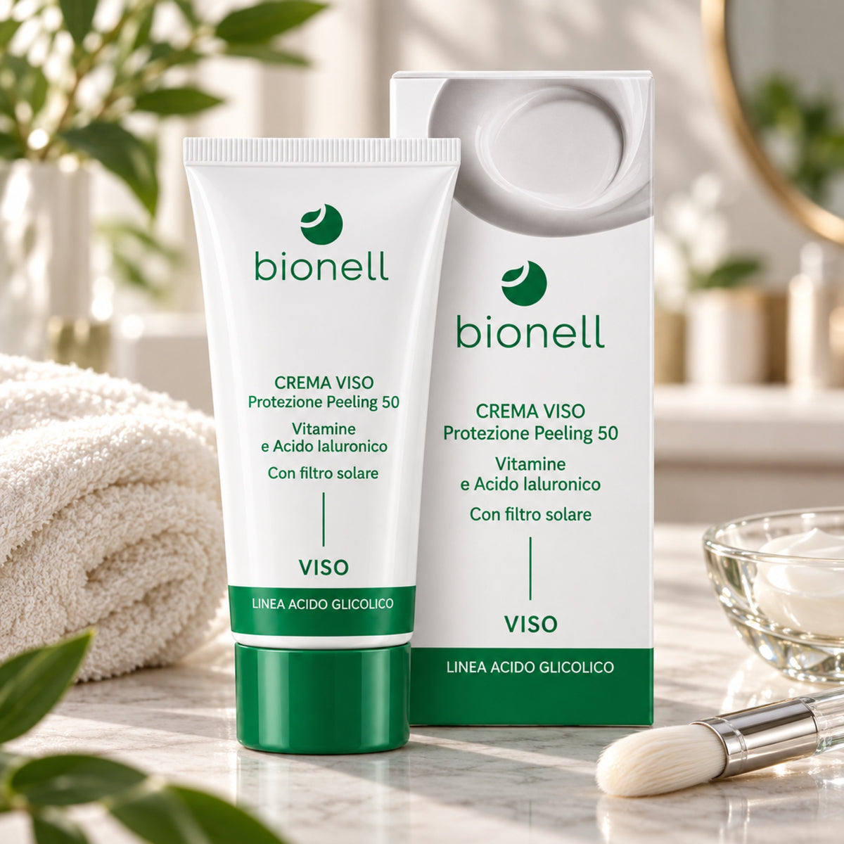 Bionell Crema Viso Protezione Peeling - 50ml