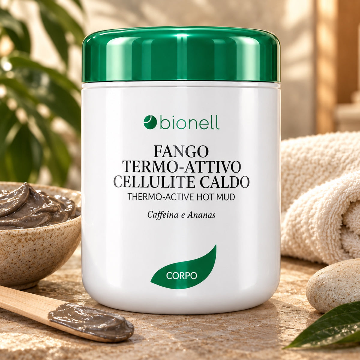 Bionell Fango Termoattivo Caldo Cellulite - 1000ml