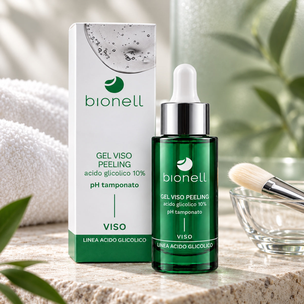 Bionell Gel Viso Peeling Acido Glicolico 10% - 30ml