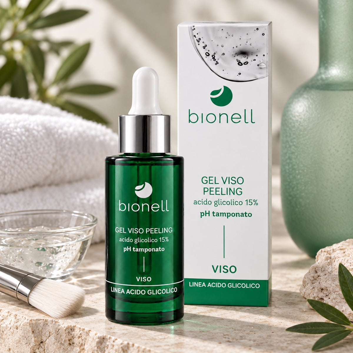 Bionell Gel Viso Peeling Acido Glicolico 15% - 50ml